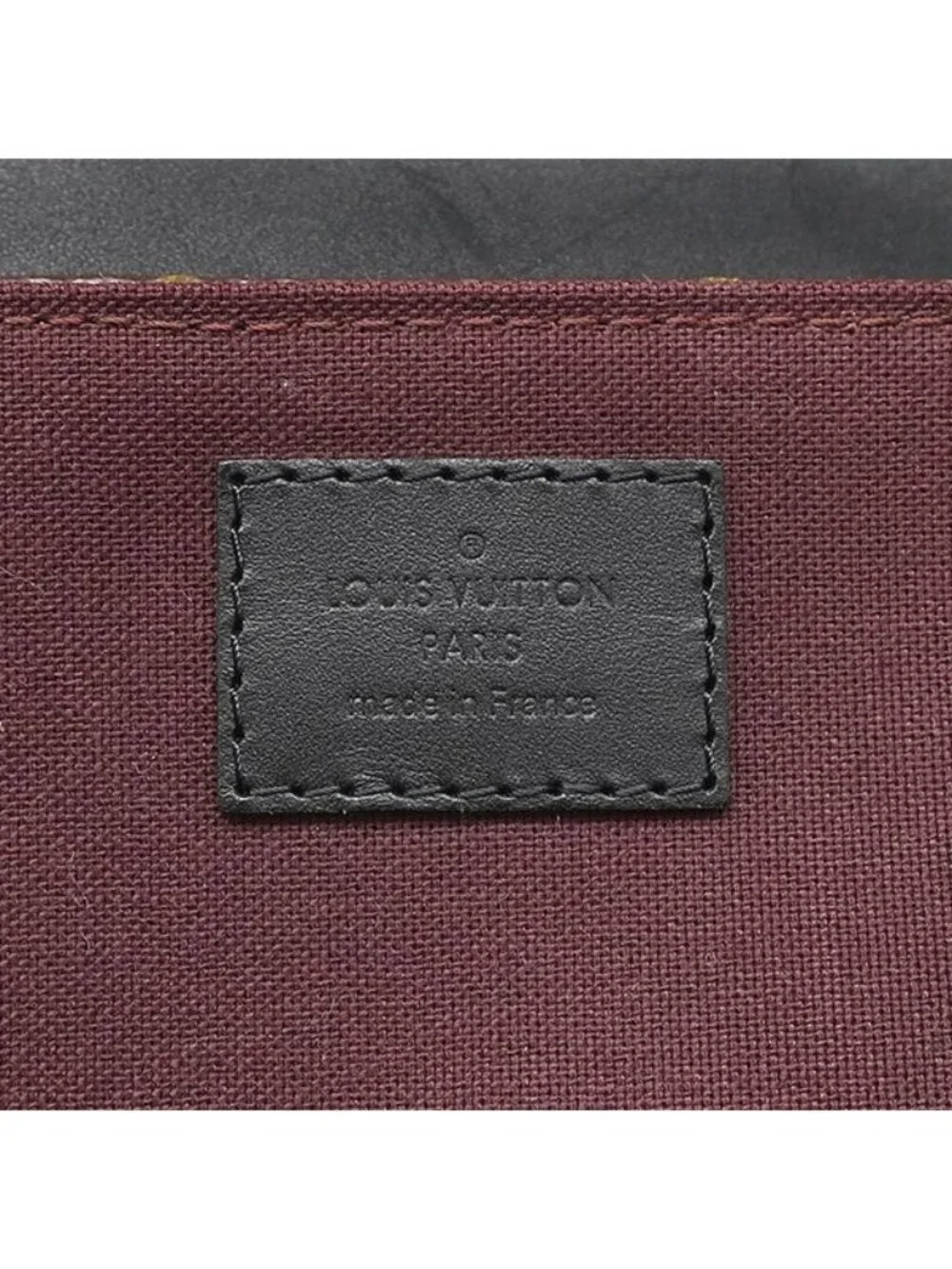 Louis Vuitton Backpack Parc Monogram Macassar Black Silver Brown